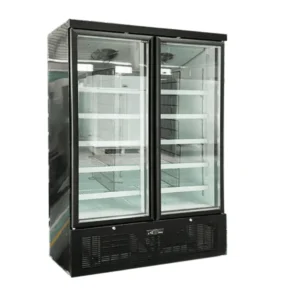Commercial Factory Refrigeration Equipment Display Freezer Glass Door for Supermarkets and Food Stores